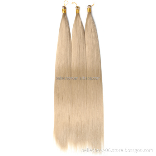 Wholesale 20 Inch smooth Braids Synthetic Hair black mix color box Bulk Jumbo bone straight hair bundle